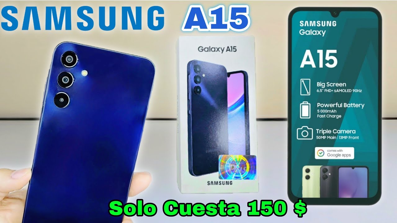 Galaxy A15 ¡ El Móvil Más Barato De Samsung De 2024 ! ¿ Es Bueno ?