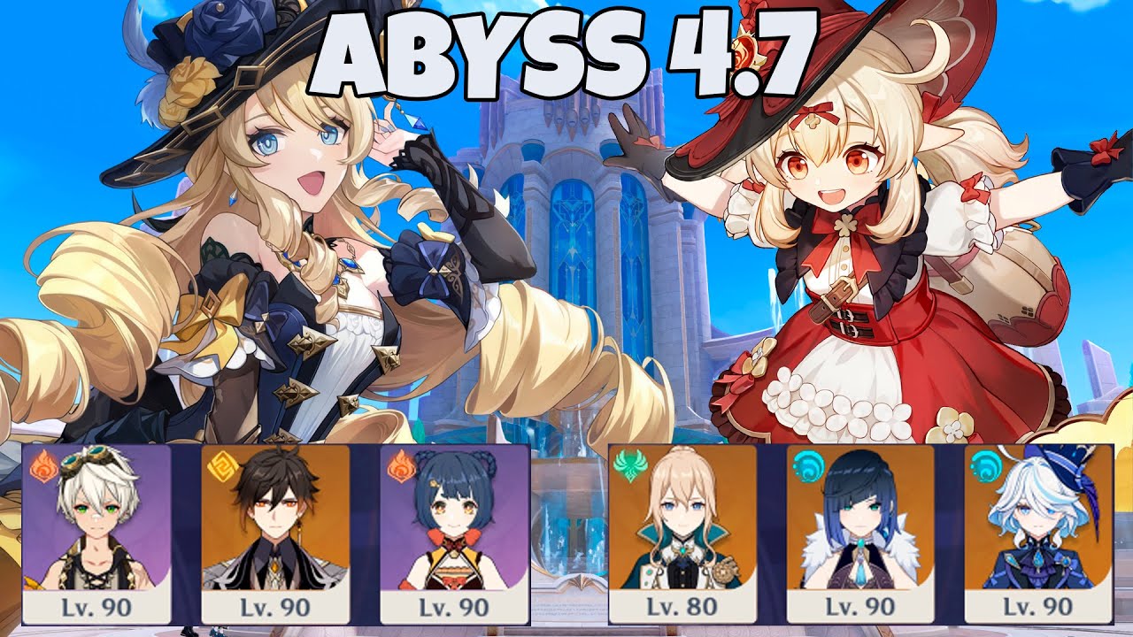 Spiral Abyss 4.7 Floor 12 ~ Navia & Klee ~ Genshin Impact