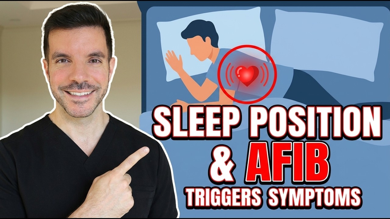 This Common Sleeping Position Triggers Atrial Fibrillation