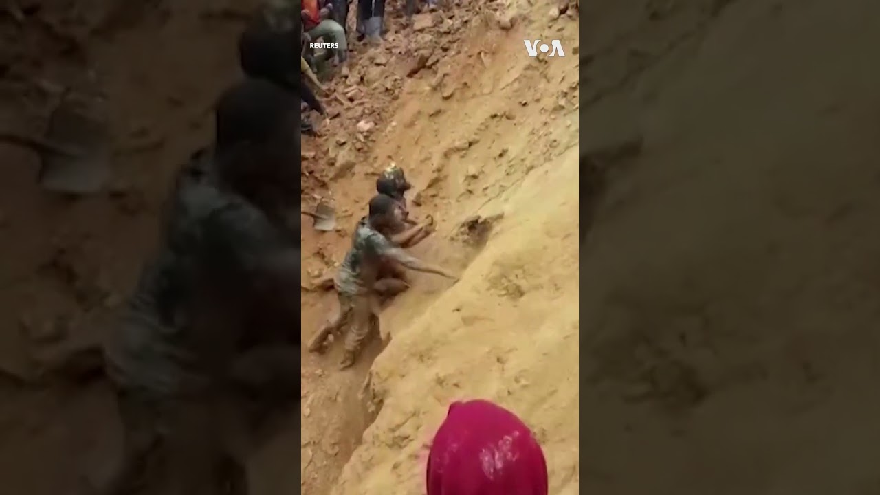 Tuproq ostidan tirik chiqqan konchilar