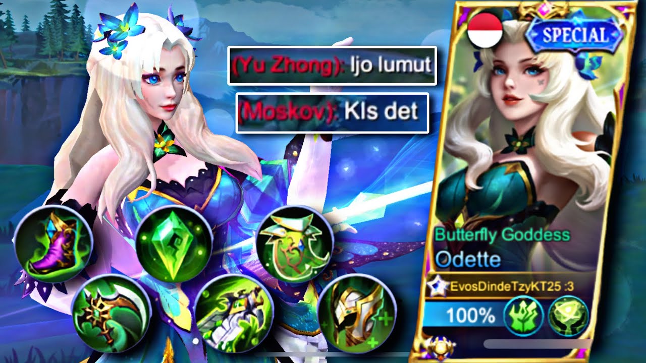 ODETTE REBOISASI ATAU LUMUT ?! FULL SET HIJAU 🍀