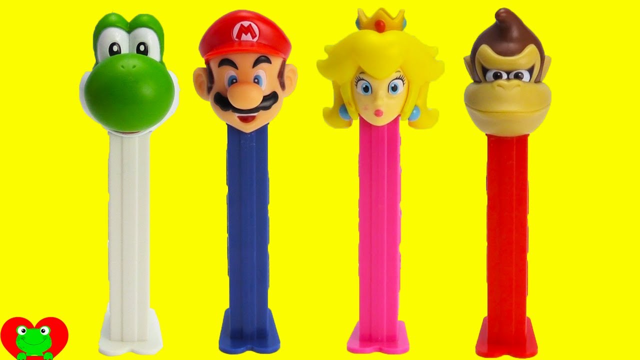 Super Mario Pez Candy Dispensers