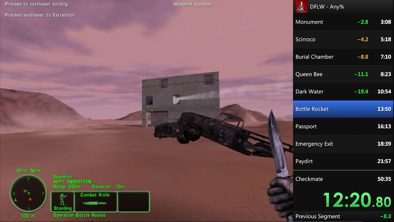 Delta Force Land Warrior Campaign Speedrun (Easy) - 49:16