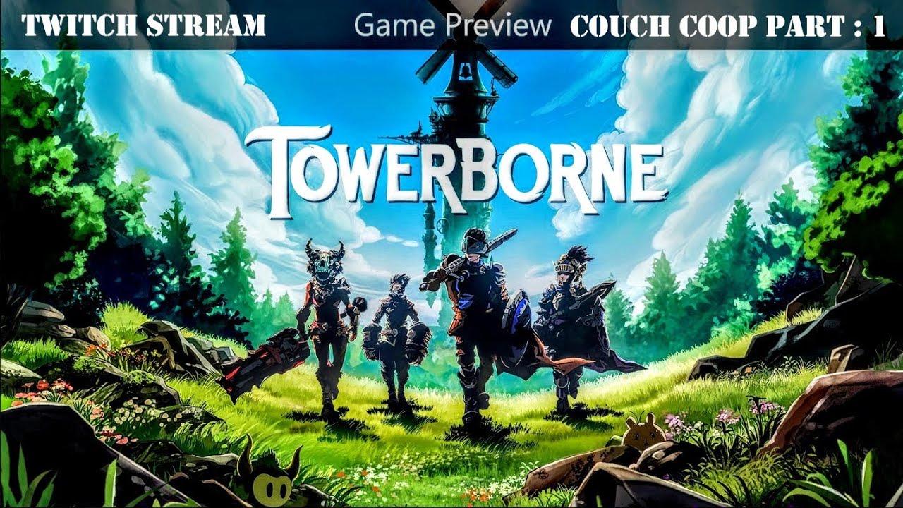 Towerborne 2 Player Local Coop Stream