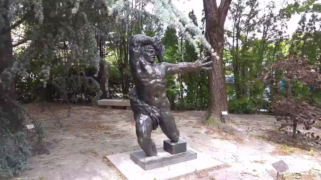 Le parc des sculptures de la fondation Gianadda à Martigny