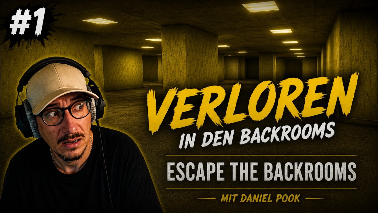 Verloren in den Backrooms! | Escape the Backrooms #1 Mit Daniel Pook