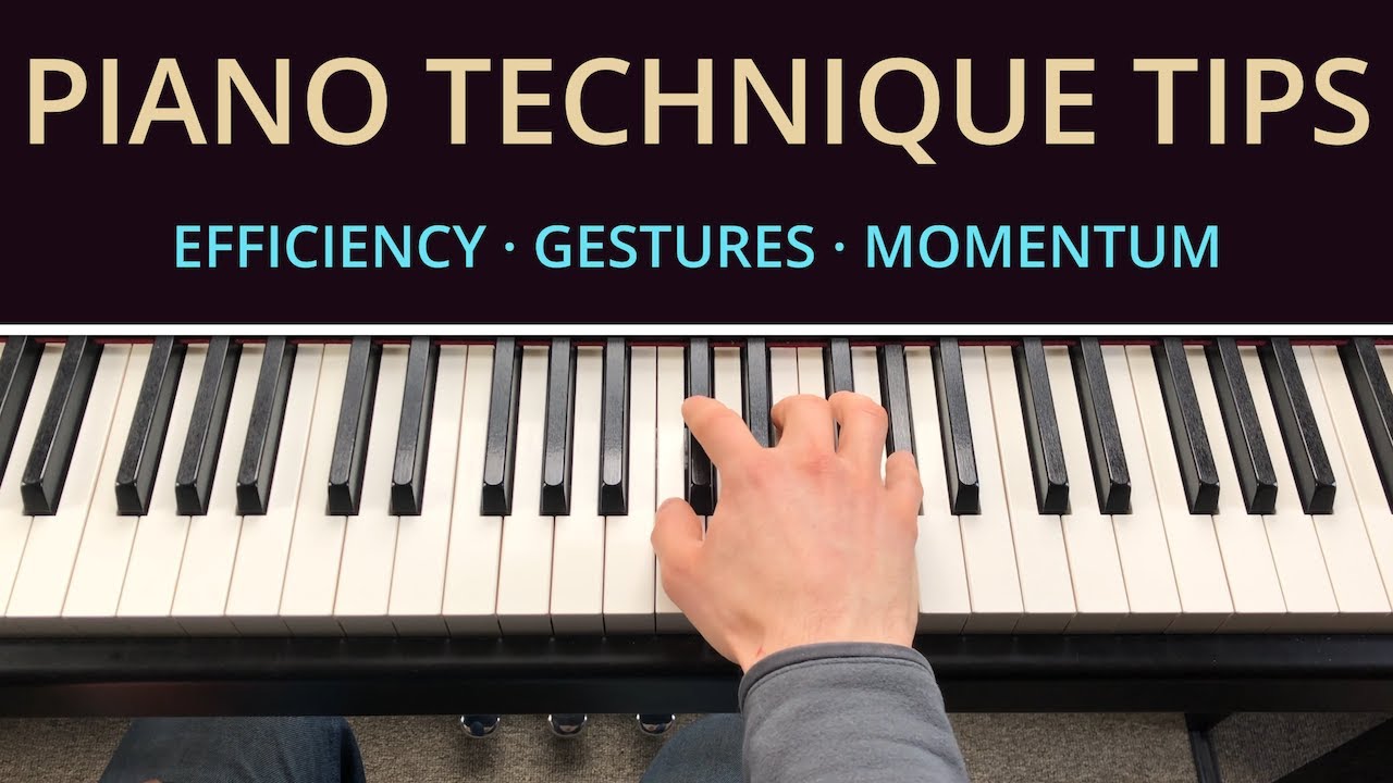 Technique Tips: Efficiency · Gestures · Momentum
