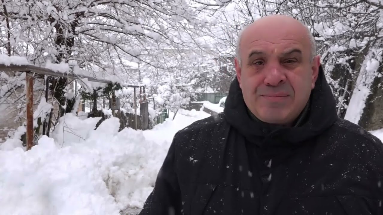 ხარაგაულში თოვს