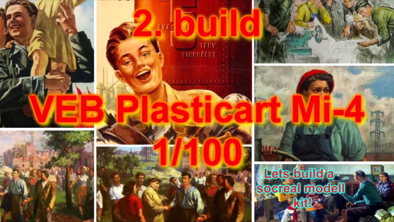 Socreal build: VEB Plasticart Mi-4 1/100   Part 2.