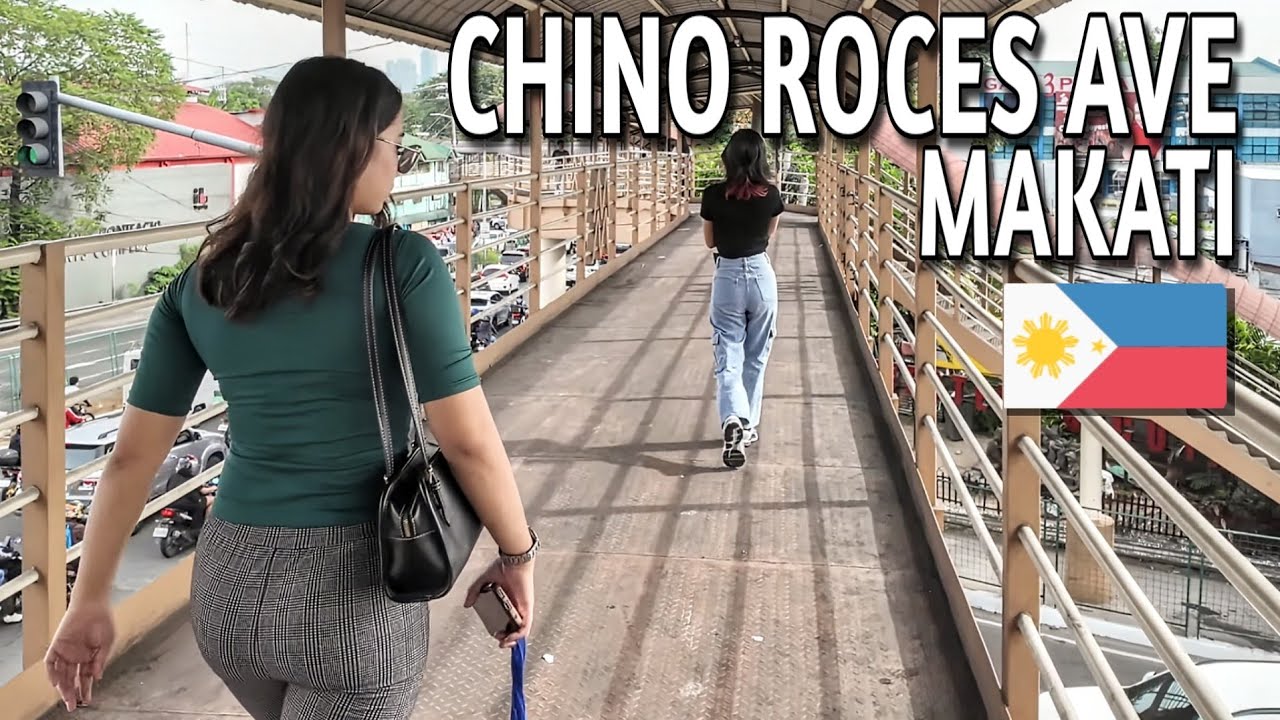 Philippines 🇵🇭 Metro Manila - Chino Roces Avenue, Makati - The Morning Rush Hour - Walking Tour