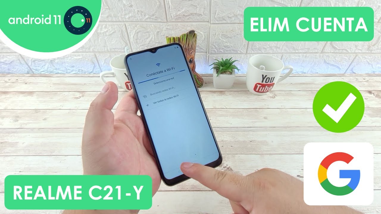 Eliminar Cuenta de Google Realme C21-Y