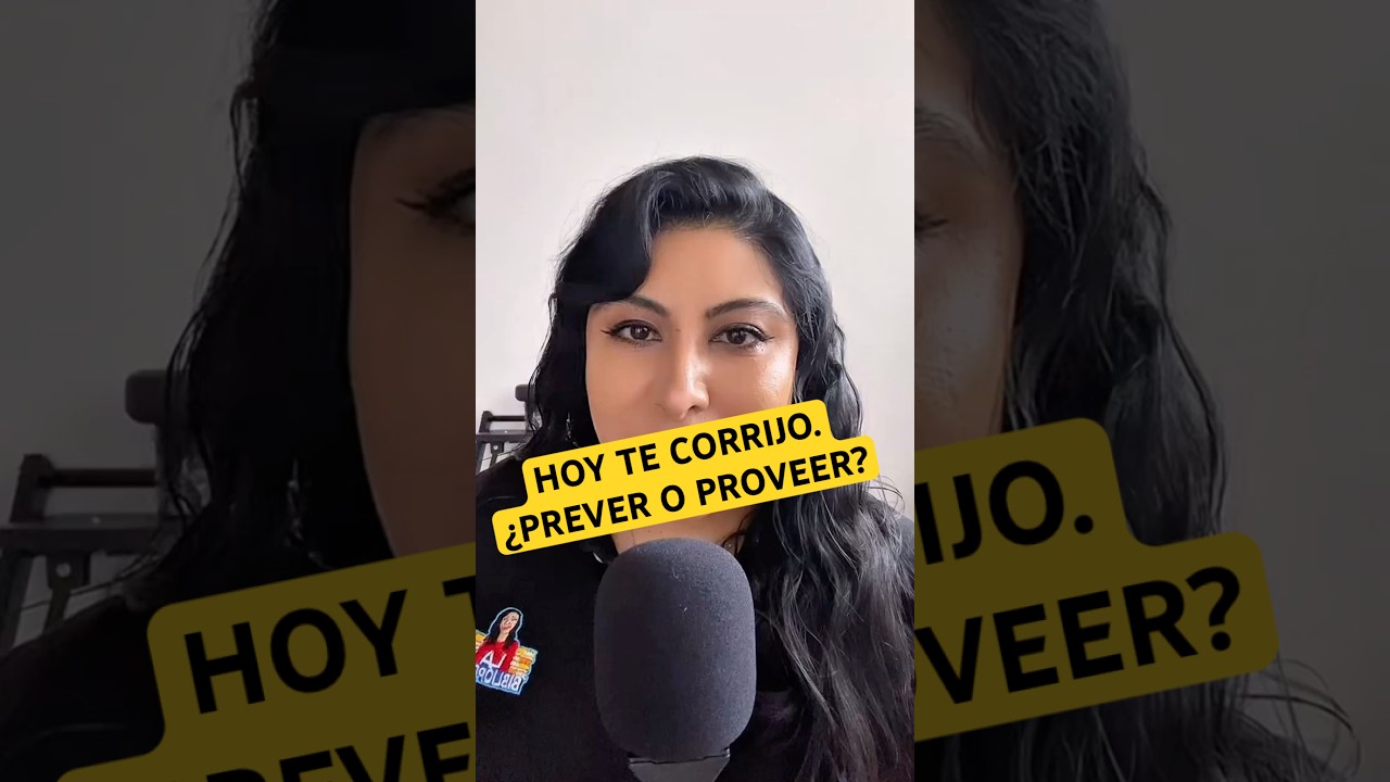 &iquest;Prever o proveer?#ortograf&iacute;a #gram&aacute;tica #ortografia #aprendeespa&ntilde;ol #correcci&oacute;n #diccionarioonline