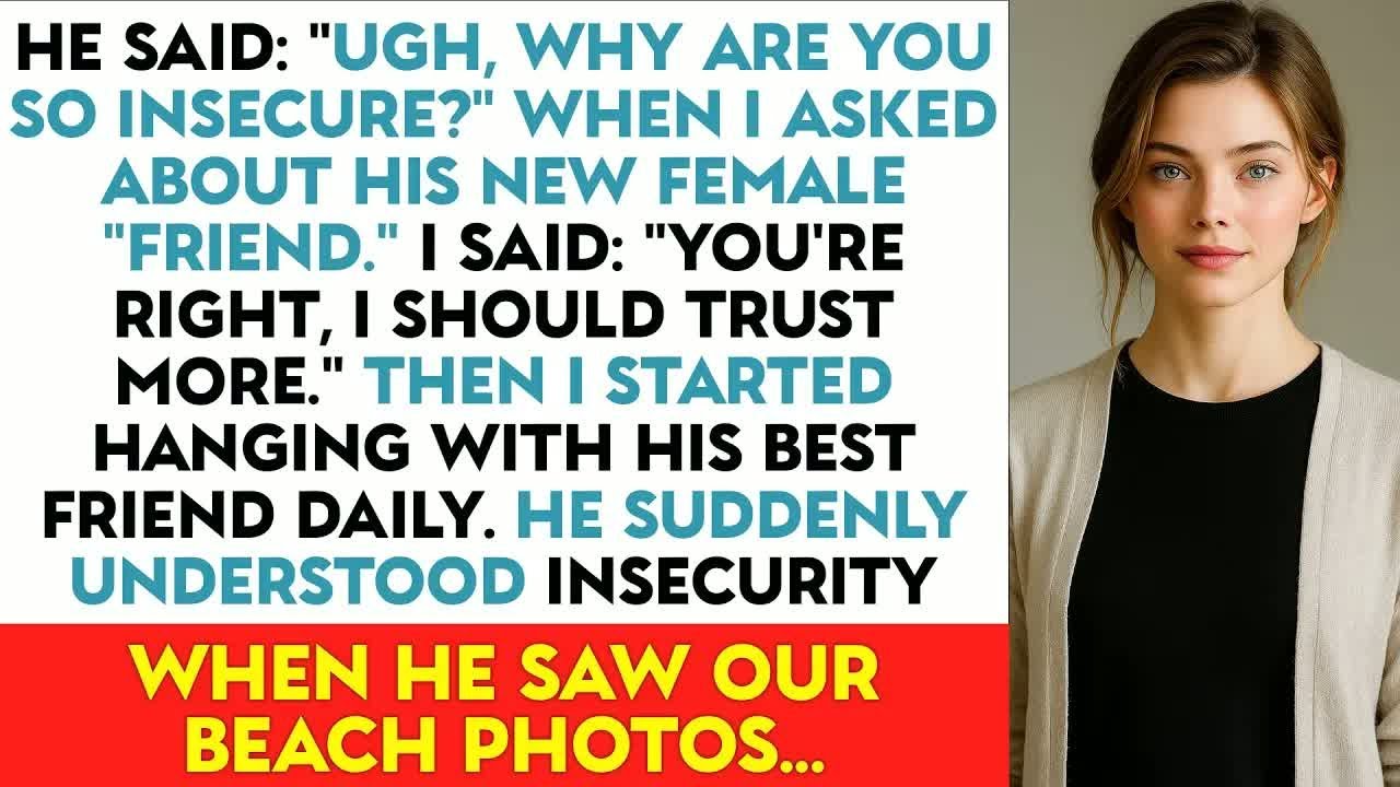 He Said： ＂Ugh, Why Are You So Insecure？＂ When I Asked About His New Female ＂Friend.＂ I Said：