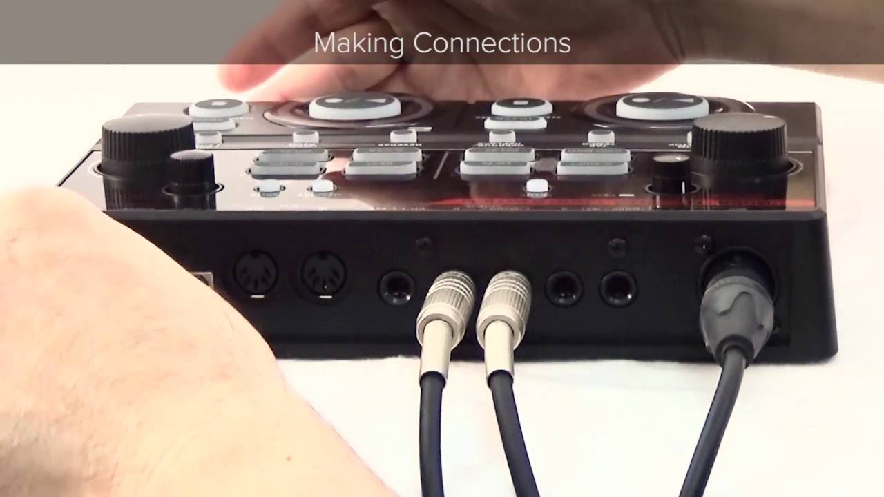 RC-202 Quick Start chapter1 : Setting Up