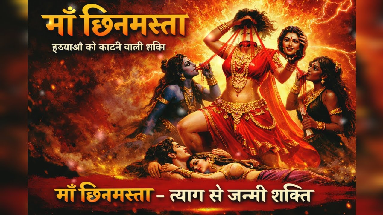 महाविद्या माँ छिन्नमस्ता की कथा |गुप्त नवरात्रि के पाँचवे दिन ke लाभ /महत्व | विशेष उपाय 