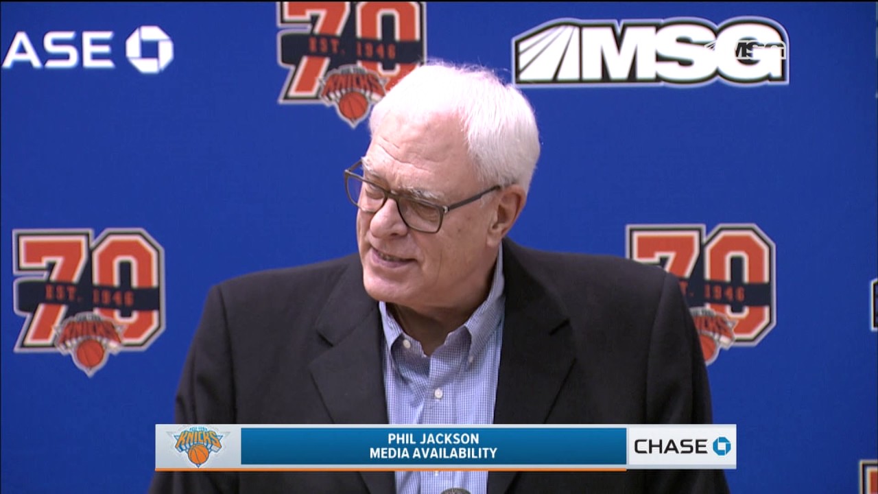 Phil Jackson Press Conference - April 14th, 2017 (Full Version) | New York Knicks | MSG Networks