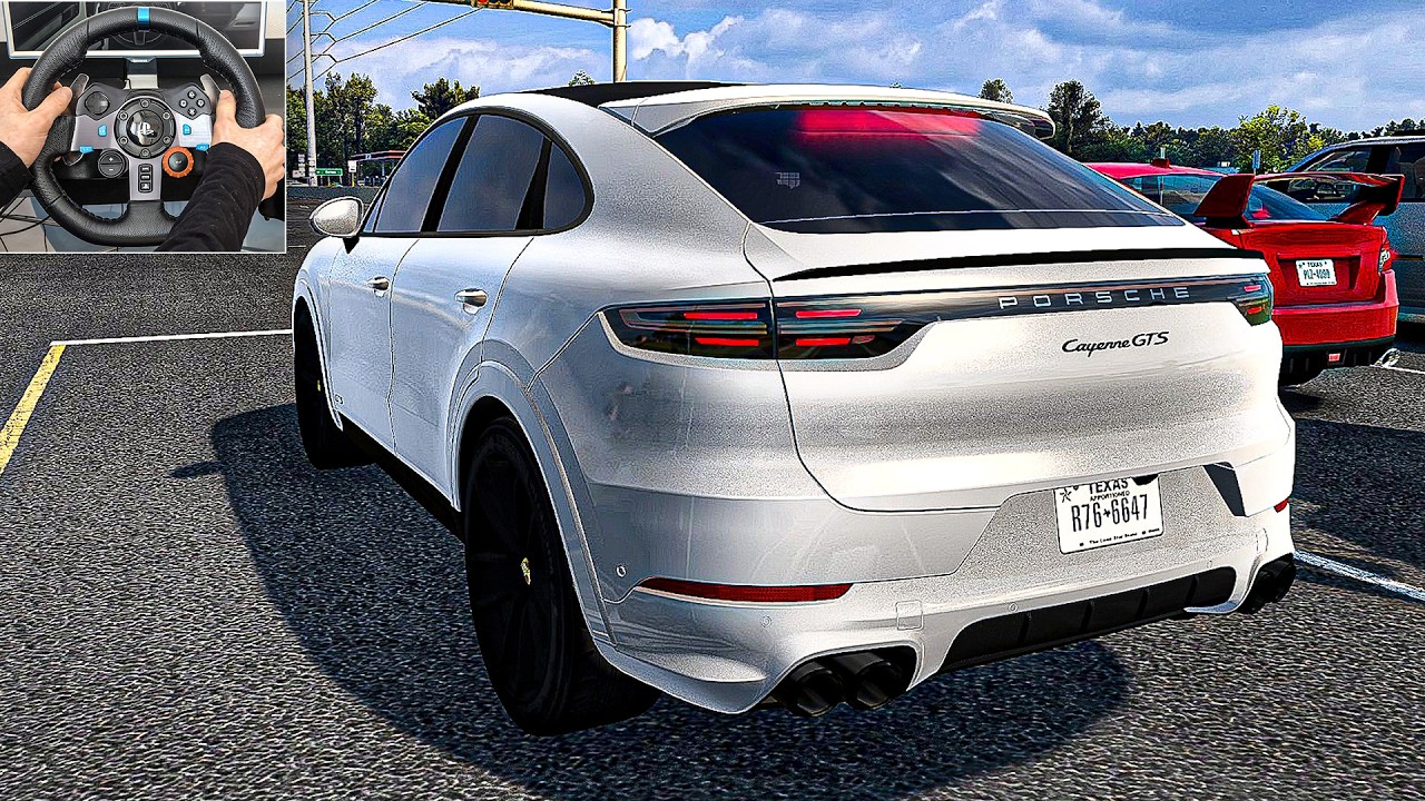 Porsche Cayenne Coupe GTS 2021 | ATS [Steering Wheel Gameplay]