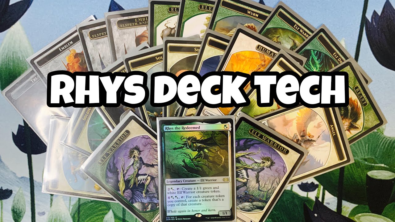 Rhys, the Redeemed Deck Tech - STAMPEDE OF TOKENS // Magic the Gathering // EDH // Commander