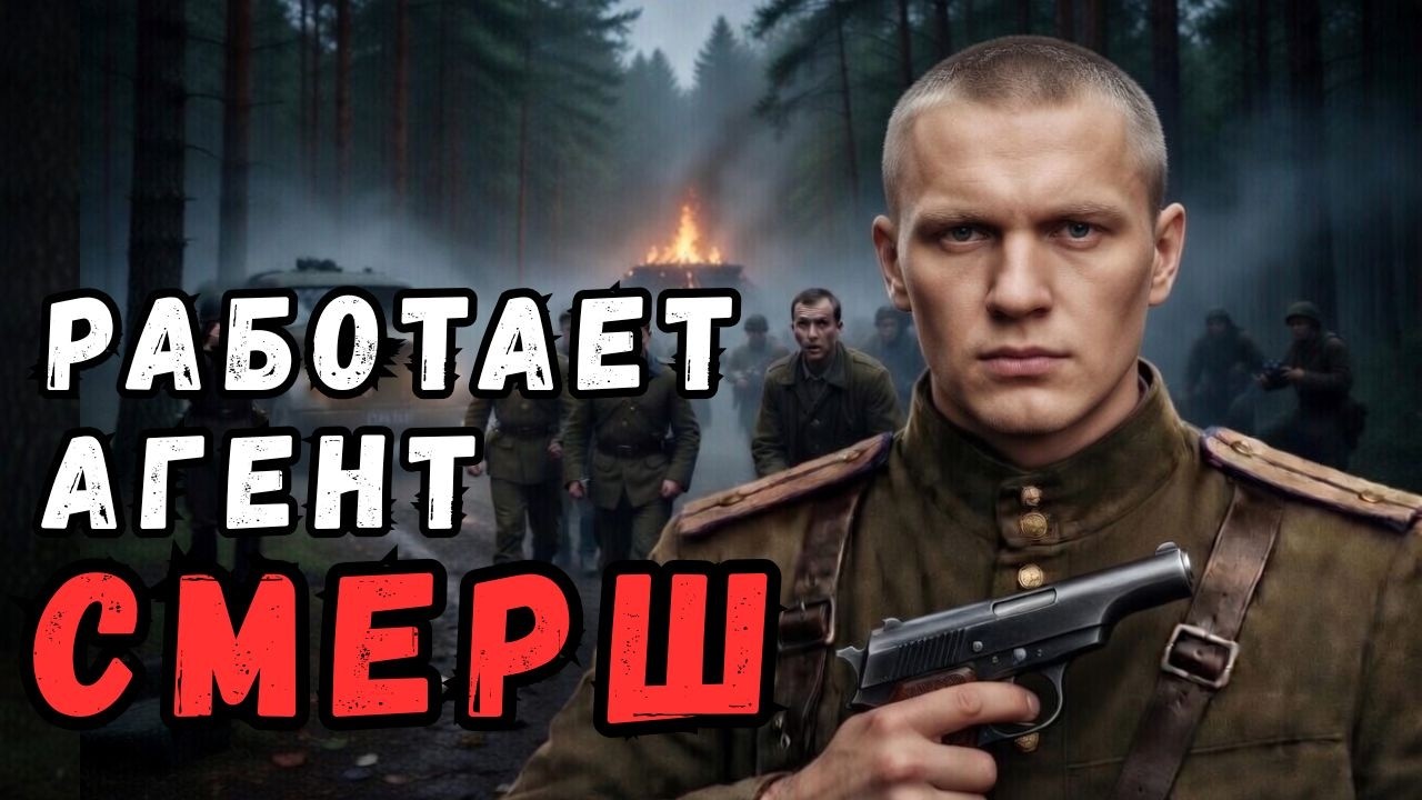📖 Аудиокнига полная : АГЕНТ СМЕРШ ...  Военные Истории / Реальные События👍