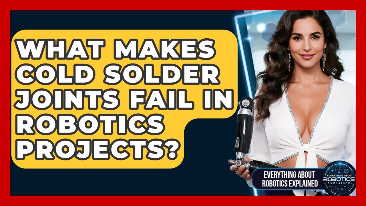 What Makes Cold Solder Joints Fail In Robotics Projects? - Everything About Robotics Explained