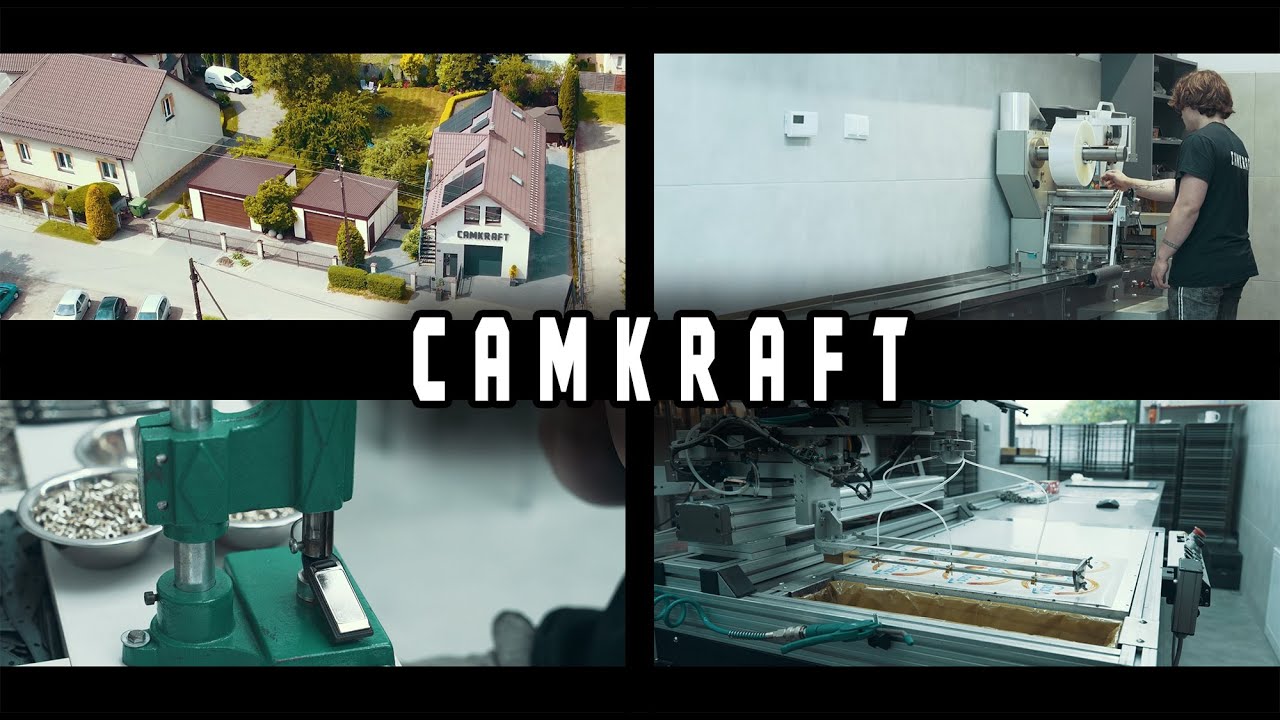 CAMKRAFT Nowy Sącz - (Official video) | Gadżety reklamowe, naklejki wypukłe, elementy plastikowe