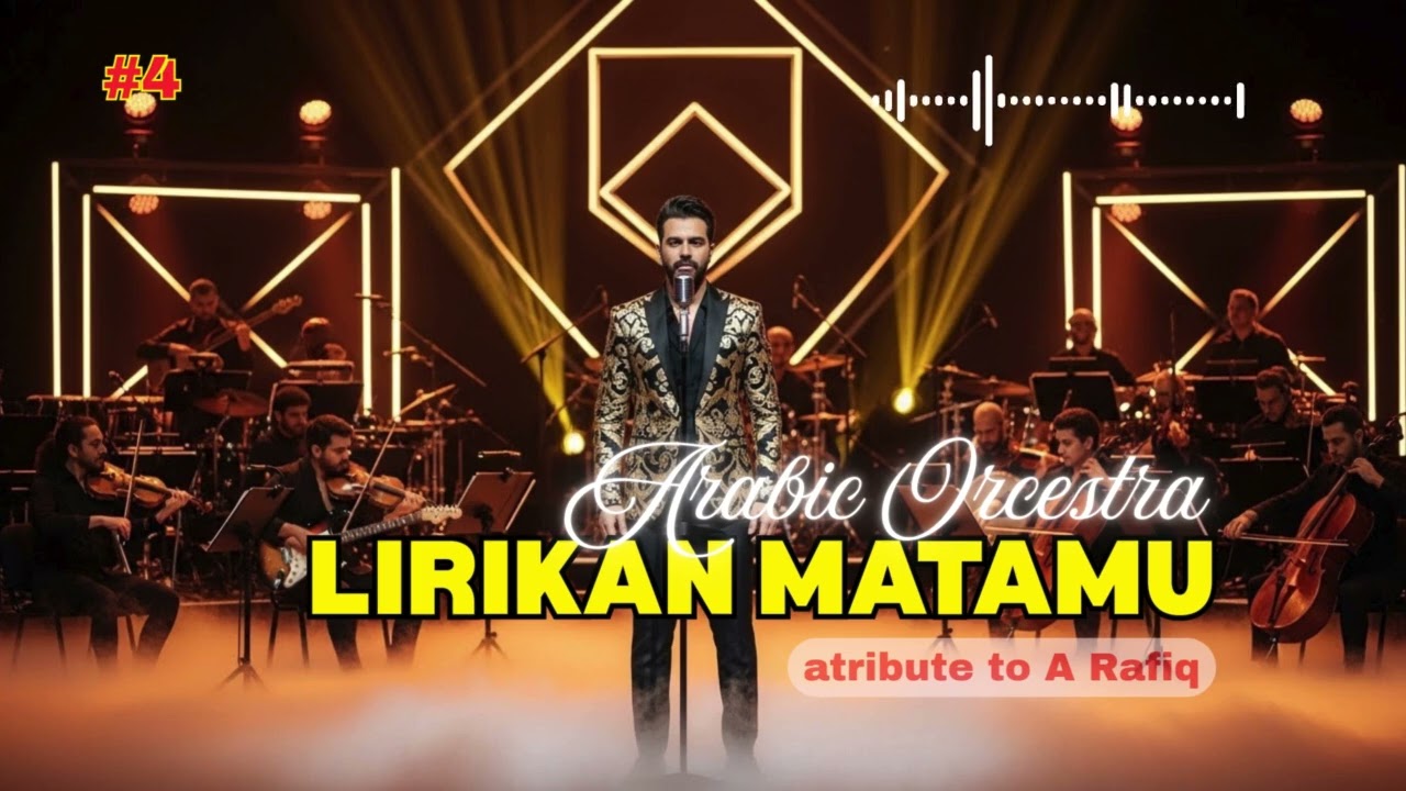 LIRIKAN MATAMU - Versi Orkestra Arab Megah | Tribute to A Rafiq | Lagu Indo +