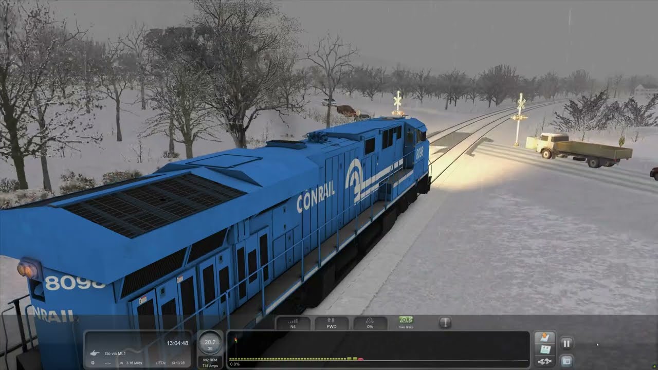 Train Simulator Classic - [GE ES44AC] - NS & BNSF On Ohio Steel-SG003 - 4K UHD