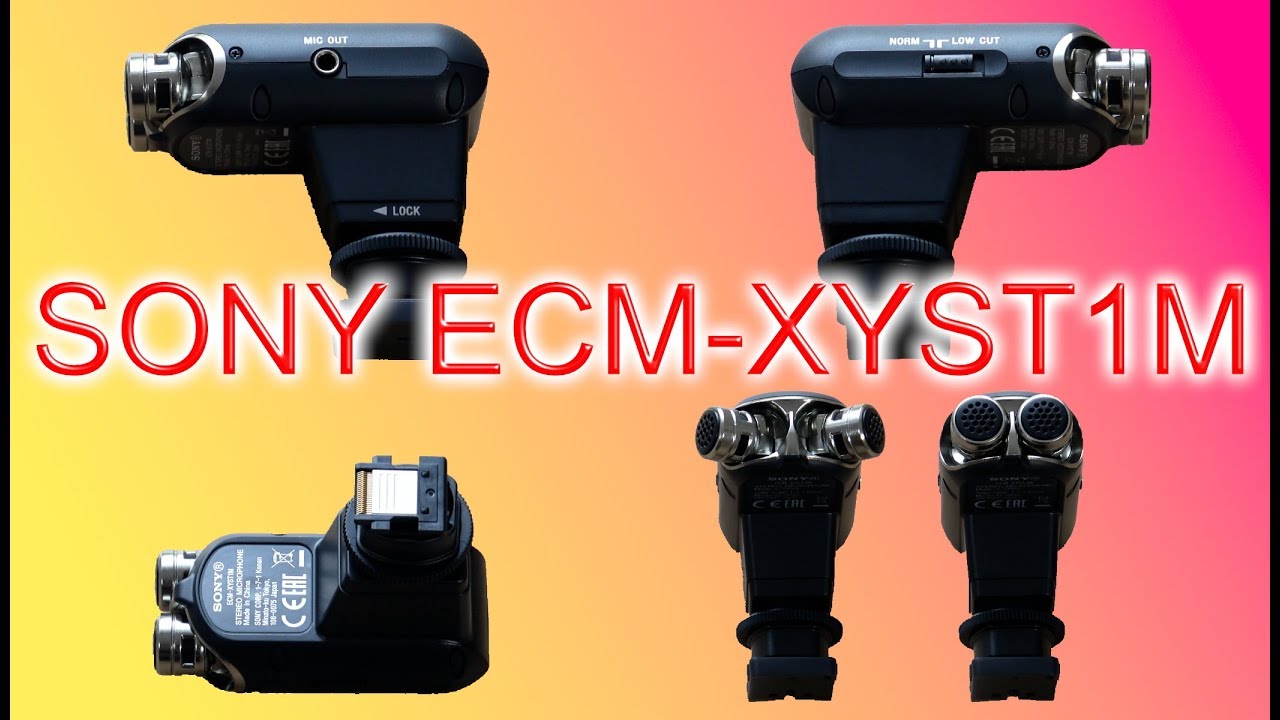 Распаковка и обзор микрофона SONY ECM-XYST1M. Unboxing & review of microphone SONY ECM-XYST1M.