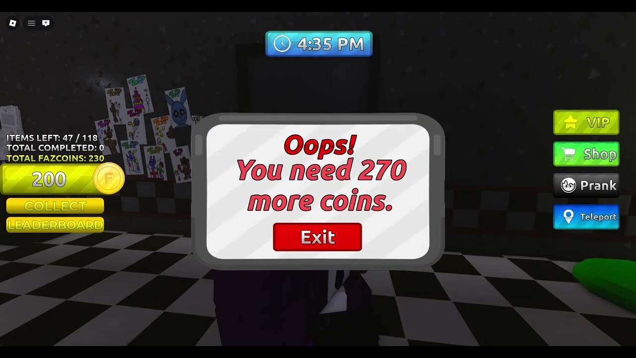 Fnaf tycoon but cooler (part 2)