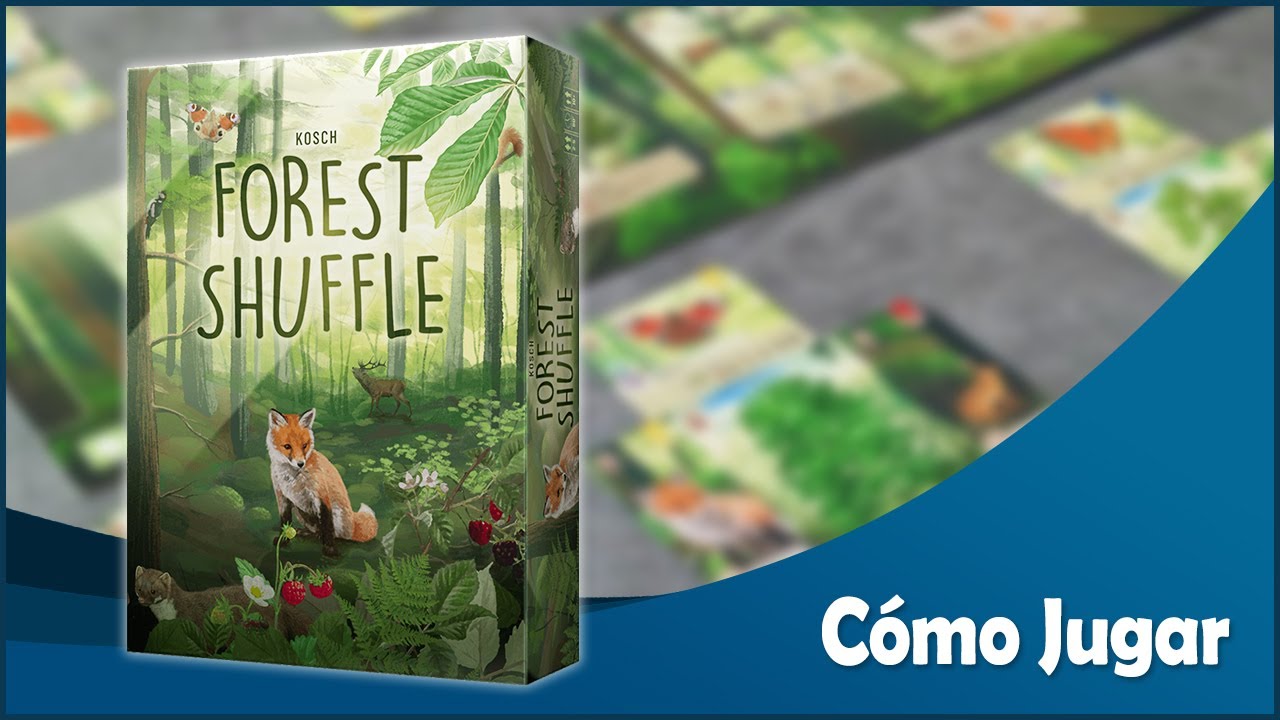Aprende a Jugar FOREST SHUFFLE 🦊🌳🌲 - Tutorial, Ejemplos y Comentarios