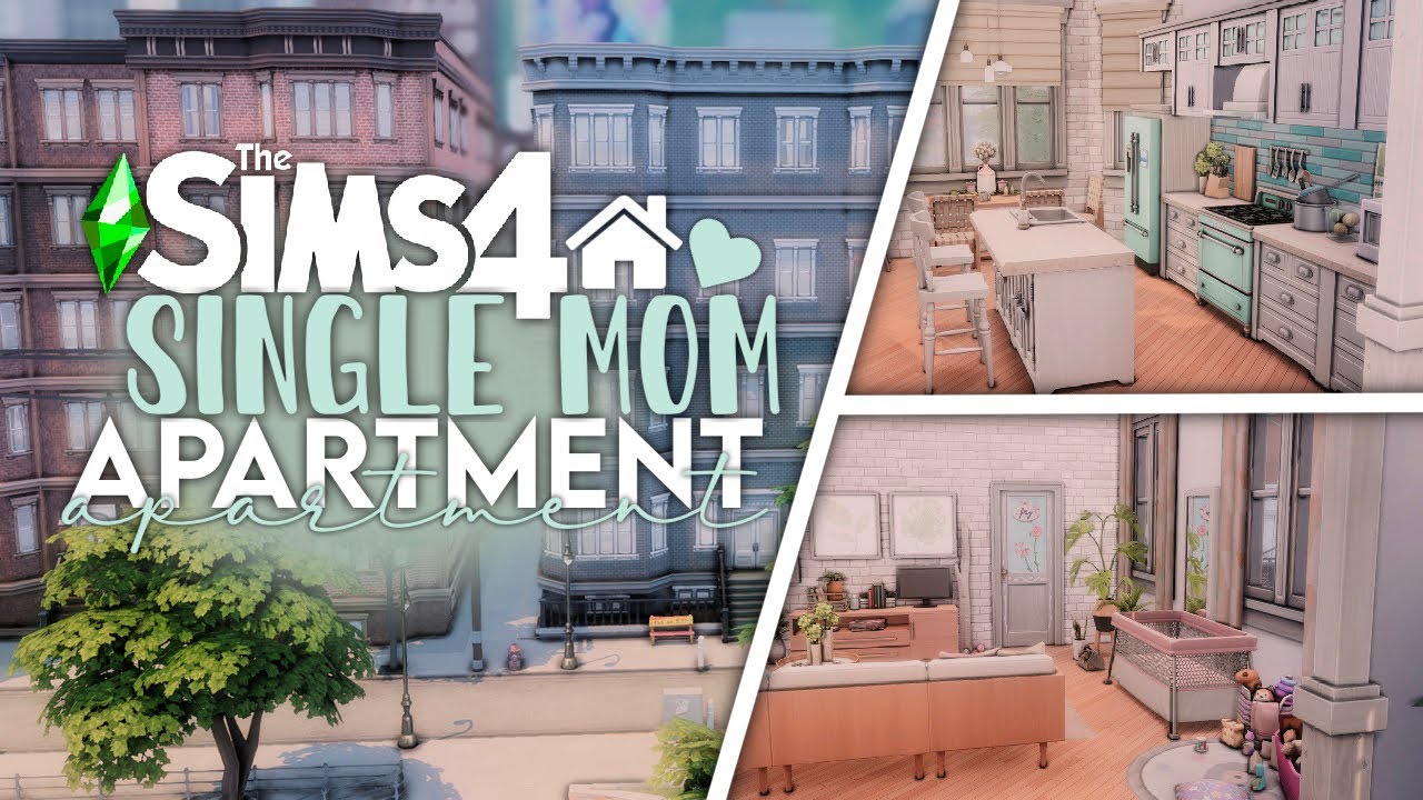 Single Mom Apartment🏡🩷 | Speedbuild | Die Sims 4 | Deutsch/German