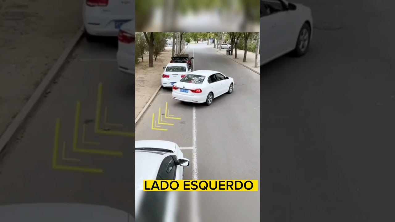 Como fazer a baliza para o lado esquerdo? #detran #baliza #como #fazer #esquerdo