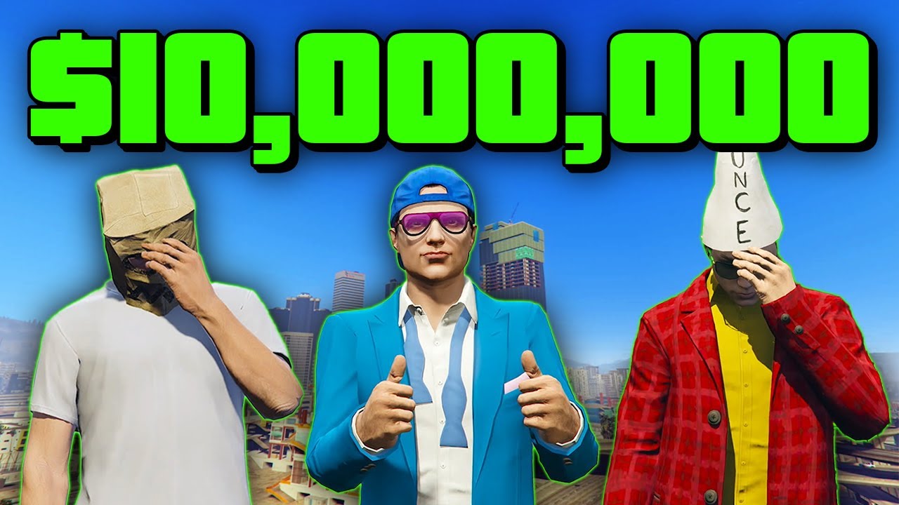 Я заработал 10 000 000 долларов на испытании «Гений преступного мира» в GTA Online