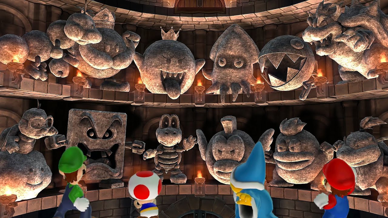 Mario Party 9 - Boss Rush Mode (All Bosses Master Difficulty)