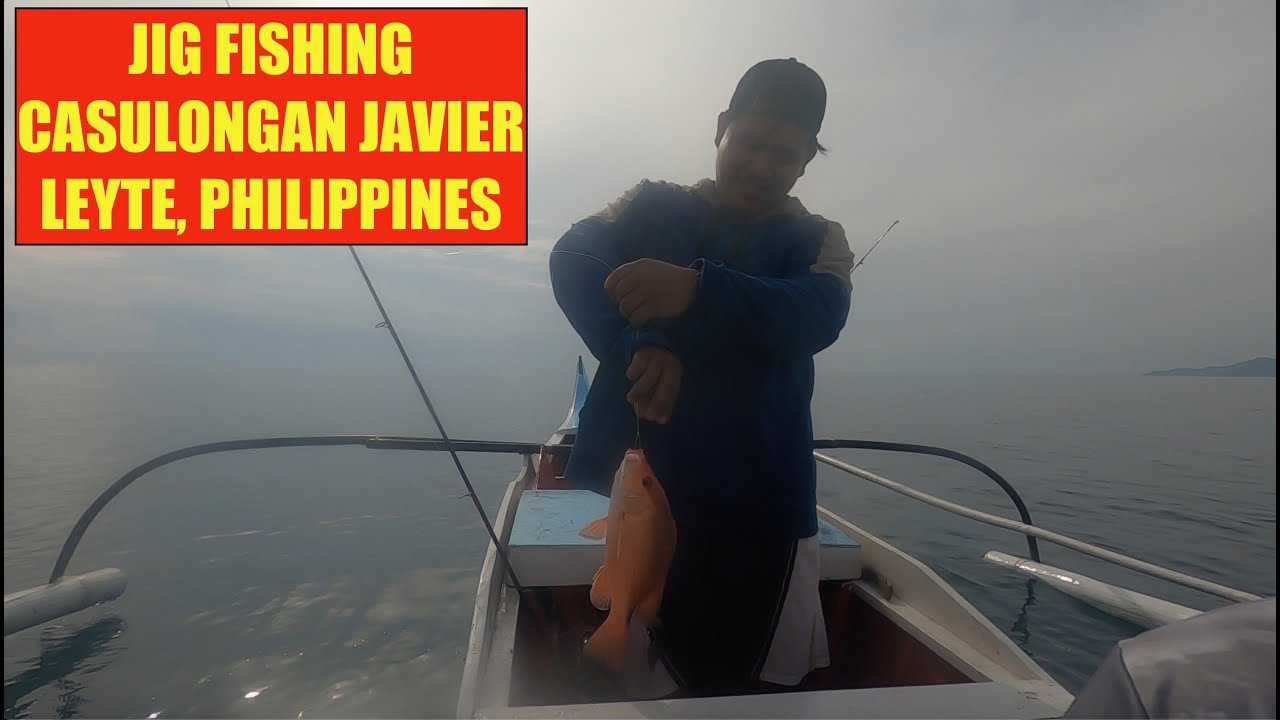 OFFSHORE JIGGING FISHING in PHILIPPINES | CASULONGAN JAVIER, LEYTE #philippines #jigging #fishing