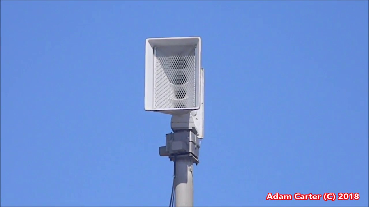 Whelen WPS-4004 | Voice & Wail | Frisco, TX (Siren Test) 2/7/18