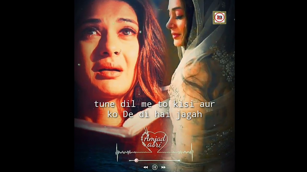 Whatsapp Status Tune Dill Me To Kisi Or Ko De Di h Jagh 🎤 by Amjad Asri