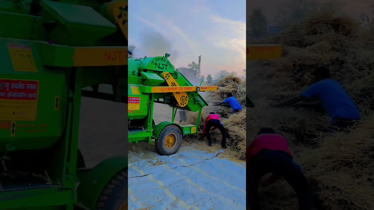 NjT groundnut thresher New Model