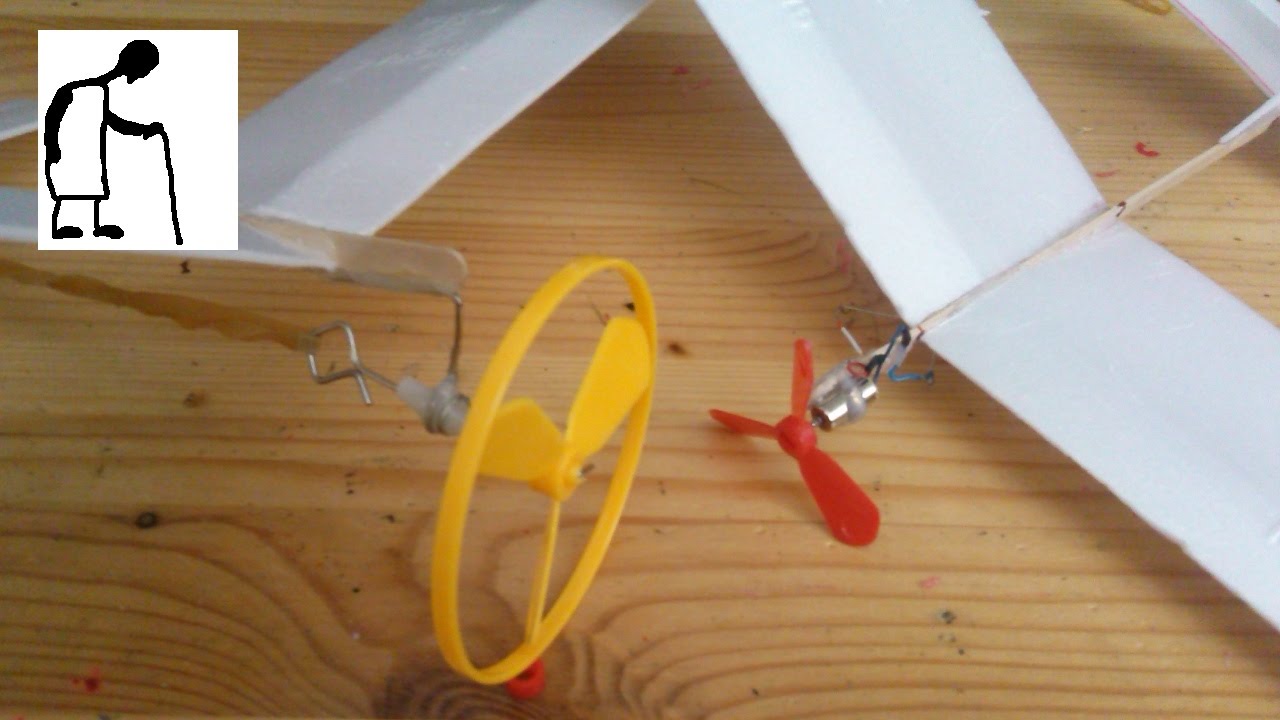 New Propellers for my styrofoam planes