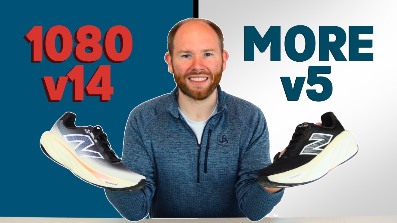New Balance&rsquo;s Most COMFORTABLE Shoes Compared! MORE v5 vs 1080 v14
