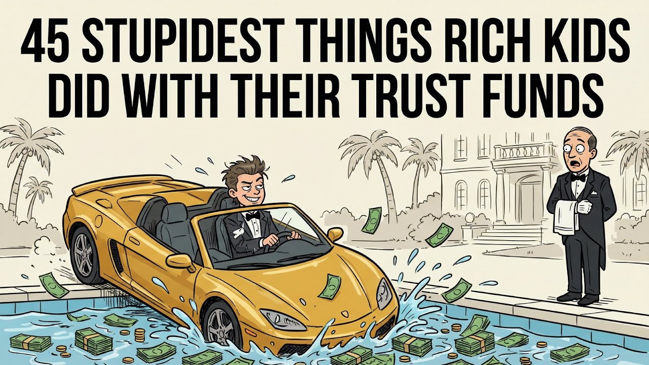 45 Stupidest Things Rich Kids Did with Their Trust Funds
