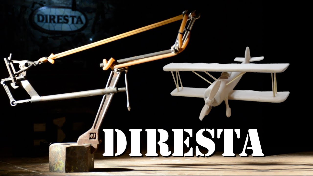 DiResta Trigger Slingshot & Wood Airplane Builds