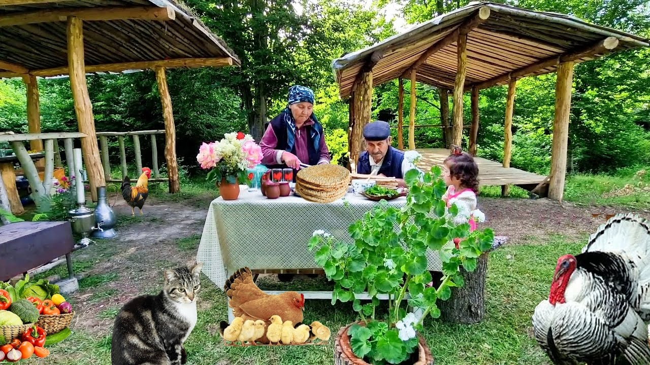 Лезгинская Хлеб. Самый Вкусный Хлеб на Завтрак, Делаю Уже 50 лет. Фаршированная Картофель.