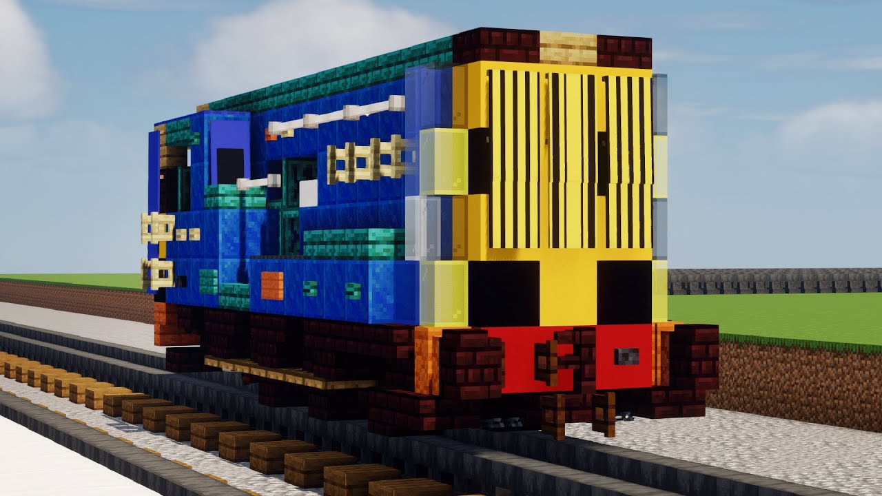 Minecraft British Rail Class 08 Shunter Tutorial