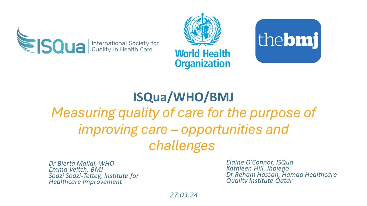 Measuring quality of care for the purpose of improving care – opportunities and challenges ​