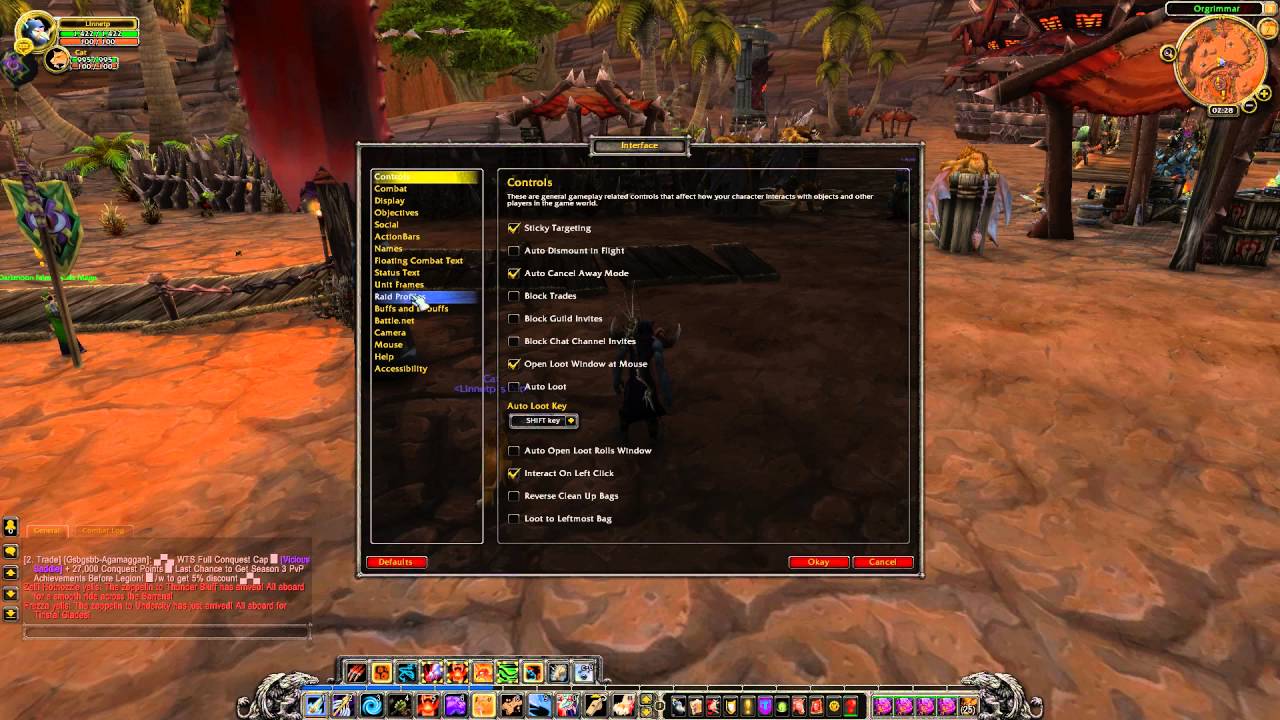 How to enable real id and battletag friend request messages in WOW