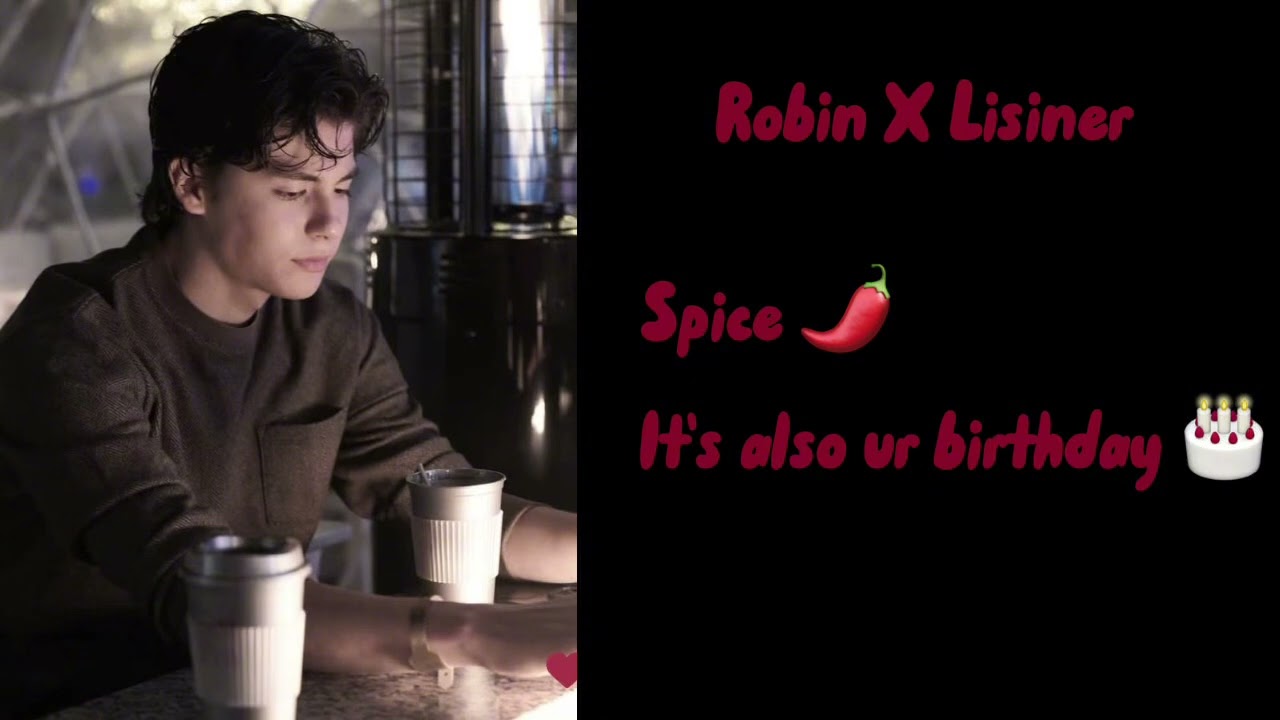 Robin x lisiner spice 🌶 //wsg it'sme Va/// : )