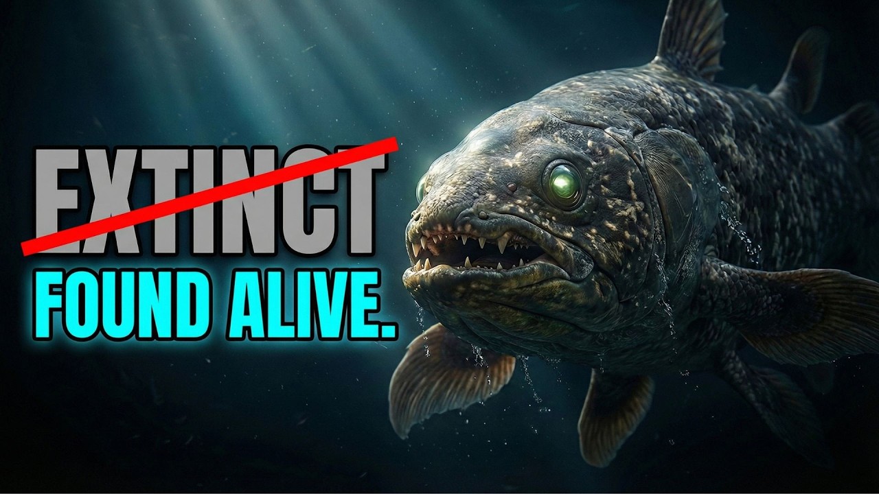 Coelacanth Found Alive — Why This Fish Should Not Exist