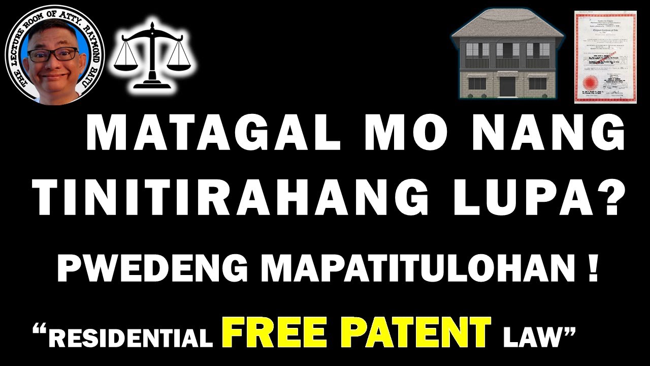 Residential Free Patent [LIMITED AREA] vs. Misc. Sales Application [10 year no sale restriction!]