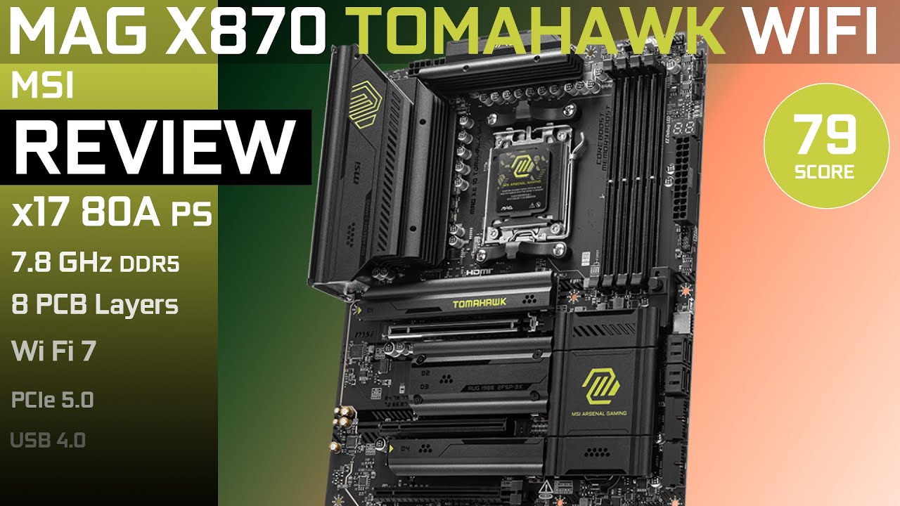 MSI MAG X870 TOMAHAWK WIFI: становится все лучше и лучше!